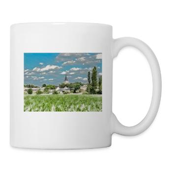 Vue de Wolmirsleben - Mug blanc - blanc - Droite