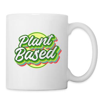 Légume Végétarien Végétalien Vintage I Cadeau - Mug blanc - blanc - Droite