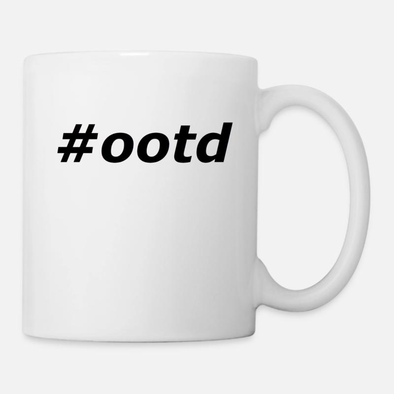 #ootd - Mug blanc - blanc