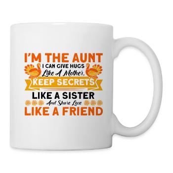 Tantes Tante Sœur Tantes Cadeau de famille - Mug blanc - blanc - Droite