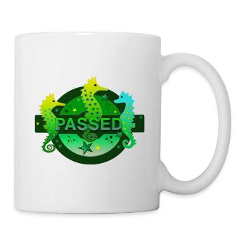passed swimmer swimmer - Mug - white - Right