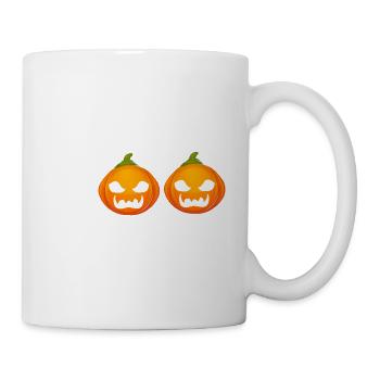 The BOO Crew Funny Halloween Pumpkin T-Shirt - Tasse - Weiß - Rechts