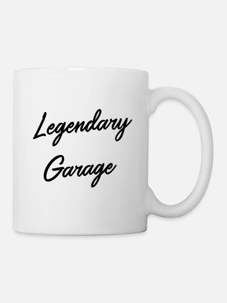 Legendary Garage - Tasse - Weiß