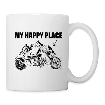 Trike Motorcycle - Mug - white - Right