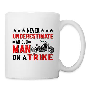 Trike - Tasse - Weiß - Rechts