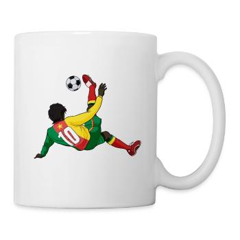 Équipe du Cameroun de football I Football Cameroun - Mug blanc - blanc - Droite