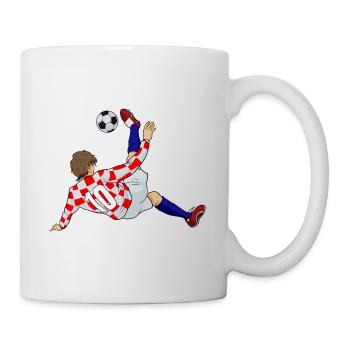 Équipe de Croatie de football I Football Croatie - Mug blanc - blanc - Droite