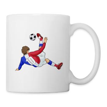 Français Équipe de France de football I Football - Mug blanc - blanc - Droite