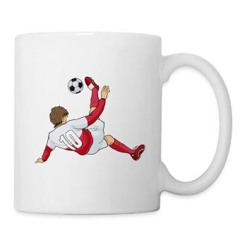 Équipe de Pologne de football I Football Pologne - Mug blanc - blanc - Droite