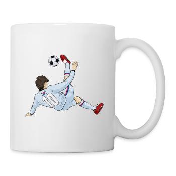 Équipe de Corée du Sud de football I Football - Mug blanc - blanc - Droite
