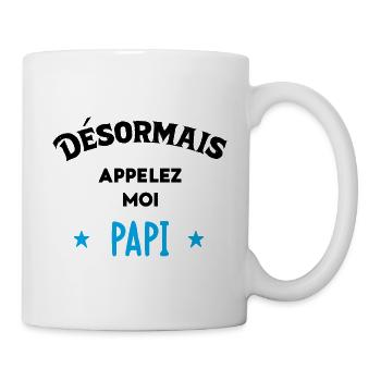 Idée D'Annonce De Grossesse - Mug blanc - blanc - Droite