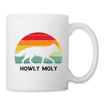 Conception de coyote pour les réacteurs de coyote - Mug blanc - blanc - Droite