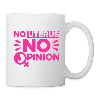 Droits des femmes Autonomisation féministe - Mug blanc - blanc - Droite