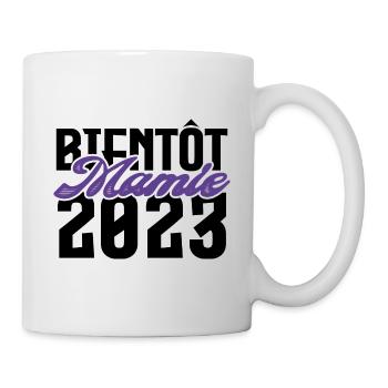 Cadeau Annonce grossesse bientôt Mamie 2023. - Mug blanc - blanc - Droite