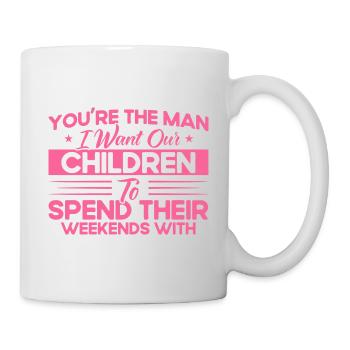Scheidung Ex Partner Auflösung der Ehe Geschenk - Tasse - Weiß - Rechts