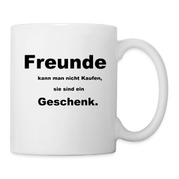 Freunde - Tasse - Weiß - Rechts
