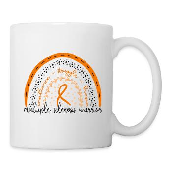 Rainbow Multiple Sclerosis Warrior - Mug - white - Right