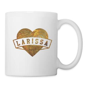 Larissa Hearts Or - Mug blanc - blanc - Droite
