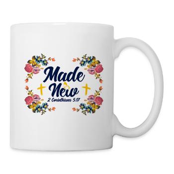 Jesus God Christian Bible Verse Gift - Mug - white - Right