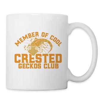 Amant du gecko huppé Haubengecko Haubengecko Besi - Mug blanc - blanc - Droite