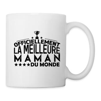 Maman Fête des mères ma maman Cadeau pour maman - Mug blanc - blanc - Droite