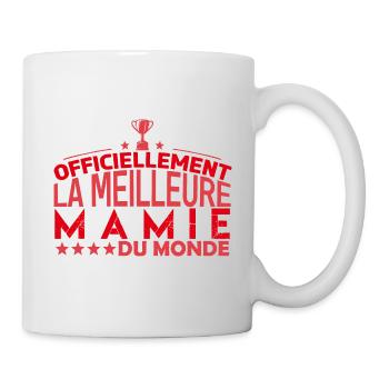 mamie meilleure Mamie cadeau pour mamie - Mug blanc - blanc - Droite