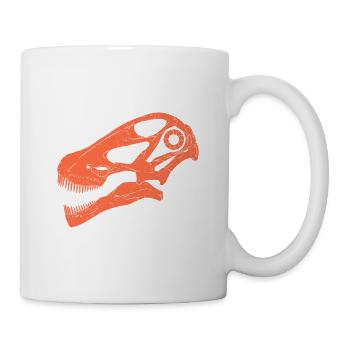 Crâne fossile d’Argentinosaurus - Mug blanc - blanc - Droite
