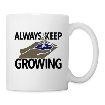 Landschaftsgärtner Hobbygärtner Gärtner - Tasse - Weiß - Rechts
