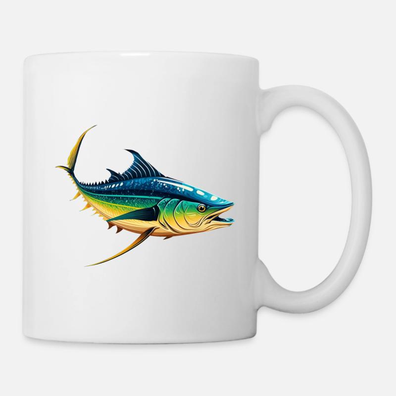 Thon - Mug blanc - blanc