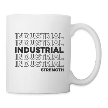 Force industrielle Techno - Mug blanc - blanc - Droite