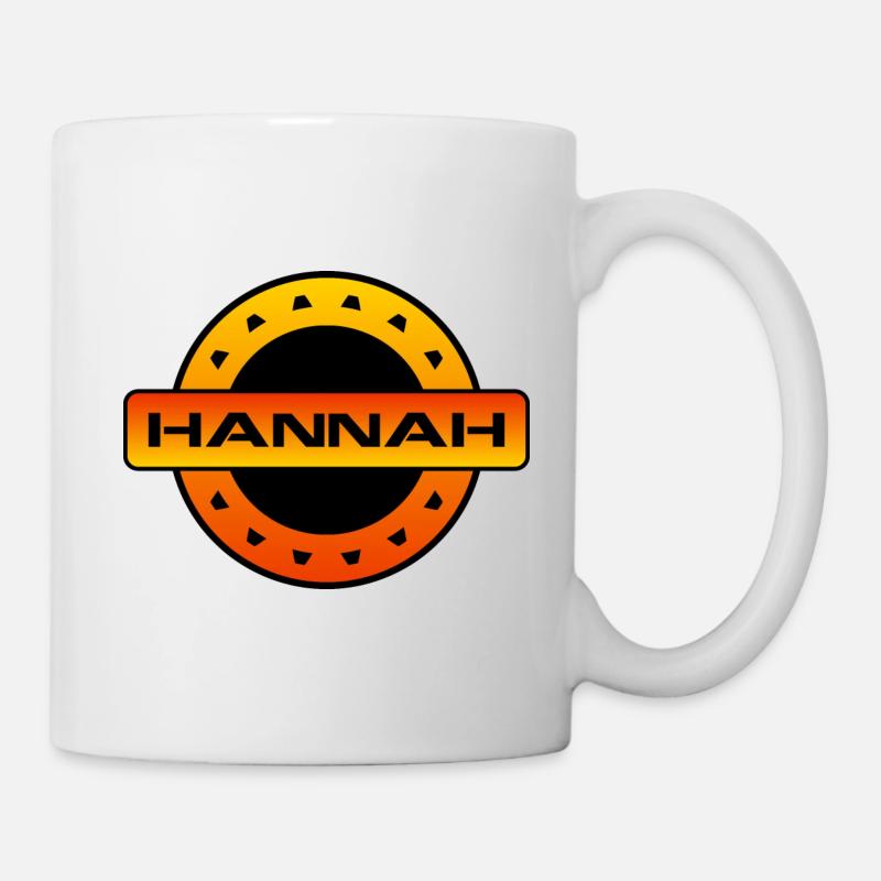 HANNAH. MY NAME IS HANNAH. SAMER BRASIL - Mug - white