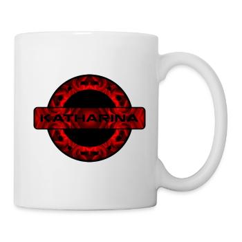 KATHARINA. MEIN NAME IST KATHARINA. SAMER BRASIL - Tasse - Weiß - Rechts