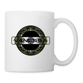 VANESSA. MEIN NAME IST VANESSA. SAMER BRASIL - Tasse - Weiß - Rechts