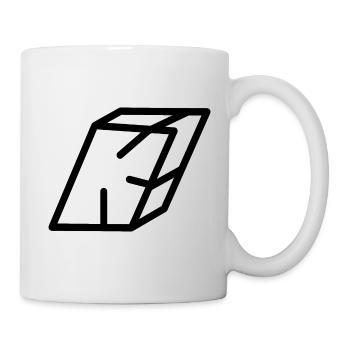 Gliederungsbrief K - Tasse - Weiß - Rechts