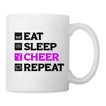Cheerleading Team Cheerleader Entraîneur - Mug blanc - blanc - Droite