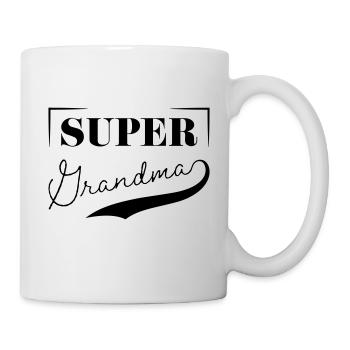 Super Oma - Tasse - Weiß - Rechts