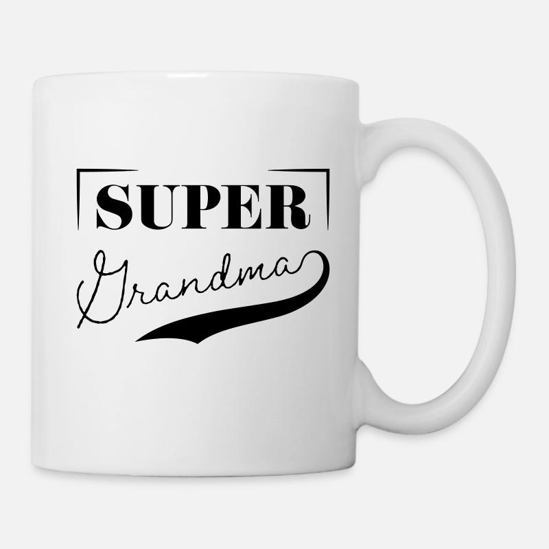 Super grand-mère - Mug blanc - blanc