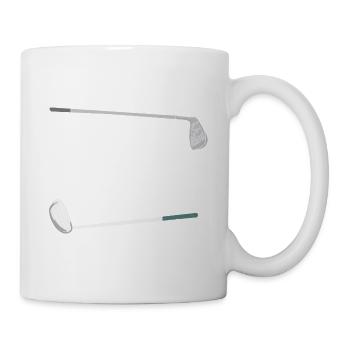Meine tägliche Dosis Eisen - Tasse - Weiß - Rechts
