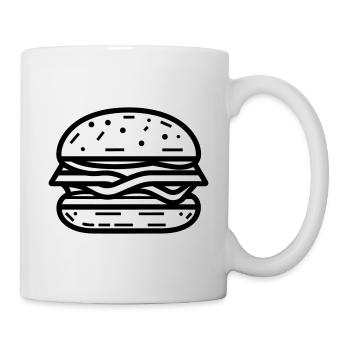 Hamburger - Tasse - Weiß - Rechts