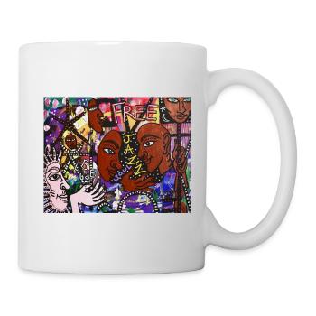 Free Jazz - Mug - white - Right
