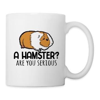 Nagetier Meerschwein Meerschweinchen - Tasse - Weiß - Rechts
