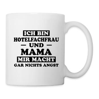 Hotelfachfrau Spruch Lustig Hotelfachfrau Geschenk - Tasse - Weiß - Rechts