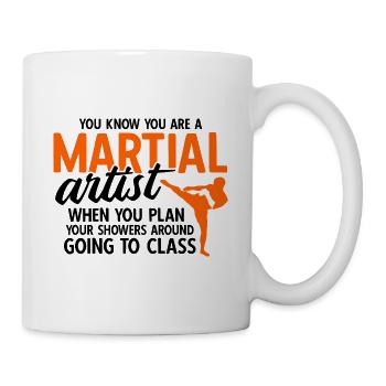 Mixed Martial Arts MMA - Tasse - Weiß - Rechts