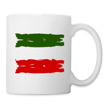 Die Italiener - Tasse - Weiß - Rechts