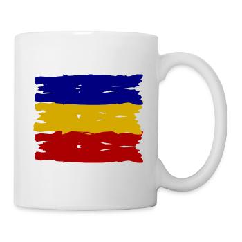 Die Rumänen - Tasse - Weiß - Rechts
