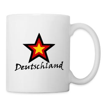 Unser deutsches Vaterland - Tasse - Weiß - Rechts