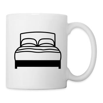 Bett - Tasse - Weiß - Rechts