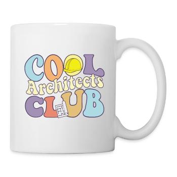 Cool Architects Club Architecture Major Squad - Mug blanc - blanc - Droite