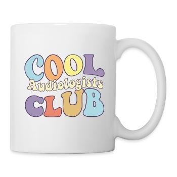 Cool Audiologist Club Ear Doctor Squad Audiology - Mug - white - Right