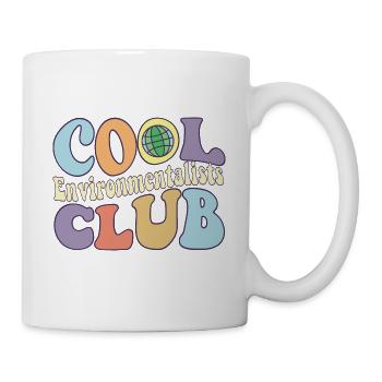 Cool Environmentalists Club Save The Earth Day - Tasse - Weiß - Rechts